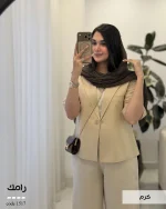 کت مدل رامک جنس نخ پنبه ۱۰۰٪ لینن درجه یک کد 1517 - تصویر 4