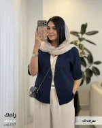 کت مدل رامک جنس نخ پنبه ۱۰۰٪ لینن درجه یک کد 1517 - تصویر 2