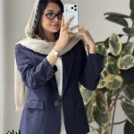 کت مدل لیان جنس لینن اسلپ گرم بالا کد 1504