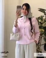 کت مدل هرمس جنس صوفیا لینن کد 1489 - تصویر 11