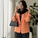 کت مدل لیان جنس لینن اسلپ گرم بالا کد 1504