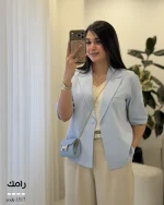 کت مدل رامک جنس نخ پنبه ۱۰۰٪ لینن درجه یک کد 1517 - تصویر 12