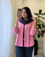 مدل ستاره نخ پنبه لینن انزیم شور شده کد 1491