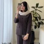 کت مدل پاییز جنس کرپ هرمس کد 1524