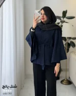 شنل پانچ زنانه لمزور جی تی  کد 1563 - تصویر 3