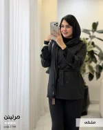 بارونی زنانه کلاسیک مدل مرلین | کد 1544 - تصویر 3