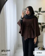 شنل پانچ زنانه لمزور جی تی  کد 1563 - تصویر 2