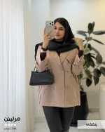 بارونی زنانه کلاسیک مدل مرلین | کد 1544 - تصویر 7