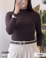 بلوز زنانه مدل شهرزاد | پنبه کبریتی فینگردار با ۵ رنگ نود - تصویر 11