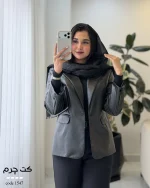 کت چرم داخل تمام آستر کشی شده کد 1547 - تصویر 6