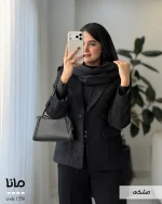 پالتو کتی زنانه جنس لمزور جی تی رنگ مشکی