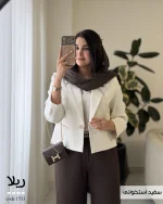کراپ کت ریلا جنس مازراتی گرم بالا کد 1533 - تصویر 19