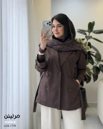 بارونی زنانه کلاسیک مدل مرلین | کد 1544 - تصویر 9