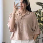 شومیز مدل رستا جنس بزن کرسپو نخ ۱۰۰٪ کد 1532