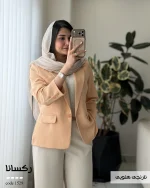 کت مدل رکسانا جنس مازراتی درجه یک کد 1529 - تصویر 5