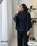 شنل پانچ زنانه لمزور جی تی  کد 1563 - تصویر 7