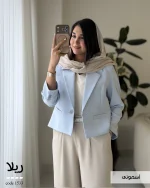 کراپ کت ریلا جنس مازراتی گرم بالا کد 1533 - تصویر 7