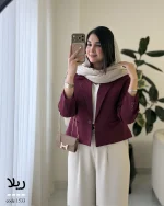 کراپ کت ریلا جنس مازراتی گرم بالا کد 1533 - تصویر 14