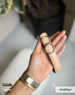 کمربند زنانه مدل هلما چرم دور دوخت کد ۱۵۲۲ - تصویر 3
