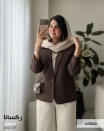کت مدل رکسانا جنس مازراتی درجه یک کد 1529 - تصویر 4