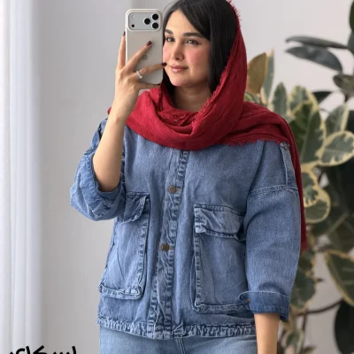 کت جین دخترانه فری سایز