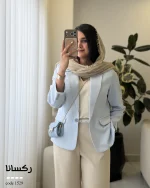 کت مدل رکسانا جنس مازراتی درجه یک کد 1529 - تصویر 13