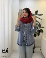 کت جین زنانه مدل اُلگا کد 1591 - تصویر 3