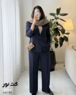 کت زنانه مازراتی مدل نور مازراتی نخ توییست کد ۱۵۸۴ - تصویر 12