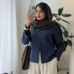 مدل آسمان جنس مخمل جیر ایشو ترک کد 1593