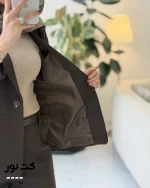 کت زنانه مازراتی مدل نور مازراتی نخ توییست کد ۱۵۸۴ - تصویر 6