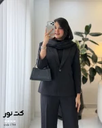 کت زنانه مازراتی مدل نور مازراتی نخ توییست کد ۱۵۸۴ - تصویر 8