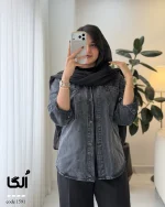 کت جین زنانه مدل اُلگا کد 1591 - تصویر 6