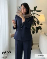 کت زنانه مازراتی مدل نور مازراتی نخ توییست کد ۱۵۸۴ - تصویر 10