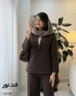 کت زنانه مازراتی مدل نور مازراتی نخ توییست کد ۱۵۸۴ - تصویر 2