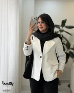کت مدل بهسا جنس مخمل جیر ایشو کد 1612 - تصویر 10