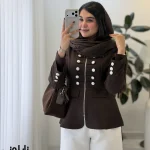 کت مدل ناپلونی زنانه مازراتی کجراه کد 1594