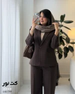 کت زنانه مازراتی مدل نور مازراتی نخ توییست کد ۱۵۸۴ - تصویر 5