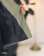 بارانی مدل  روجا جنس سانتانا کد 1573 - تصویر 12