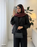 پالتو فوتر یقه آرشال جنس فوتر دوتن کد 1599 - تصویر 9