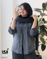 کت جین زنانه مدل اُلگا کد 1591 - تصویر 2