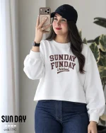 کراپ دورس زنانه مدل SUN DAY کد 1592