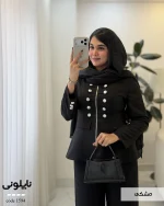 کت مدل ناپلونی زنانه مازراتی کجراه کد 1594 - تصویر 5