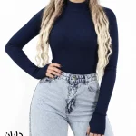 بادی زنانه یقه ایستاده مدل دایان کد 1580