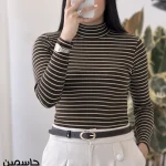 بلوز یقه ایستاده زنانه مدل جاسمین کد 1579