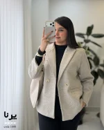 پالتو کتی پرنا جنس فوتر ترک گرم بالا کد 1608 - تصویر 10