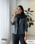 کت چرم زنانه مدل روناک چرم درجه یک کد 1572 - تصویر 13