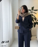 کت زنانه مازراتی مدل نور مازراتی نخ توییست کد ۱۵۸۴ - تصویر 3