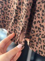 🐆 بلوز یقه اسکی پلنگی زنانه کد 1598 - تصویر 6